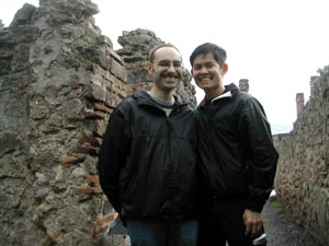 Pompei - Kevin and Anh.